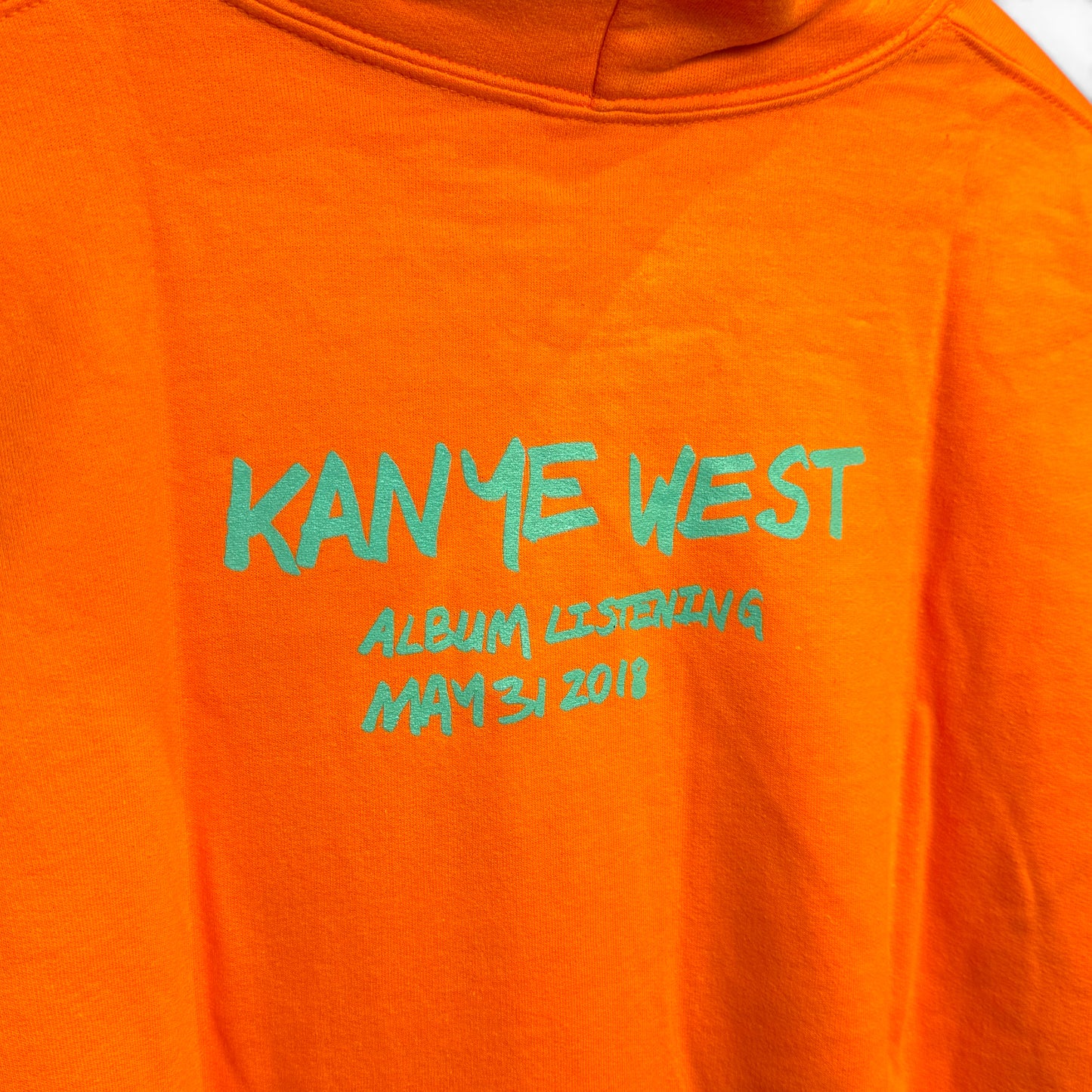 KANYE WEST WYOMING HOODIE - ORANGE
