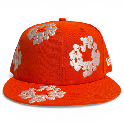 DENIM TEARS X New Era Cotton Wreath 59/50 Orange