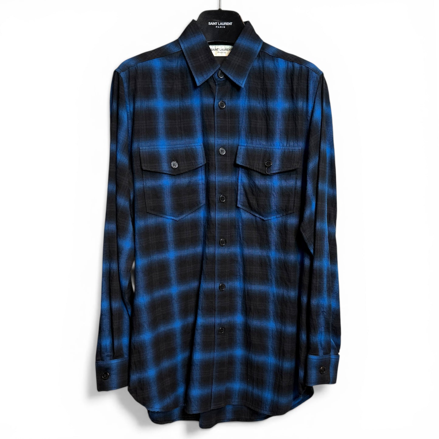 HARRY STYLES OVERSIZED FLANNEL SHIRT "2016FW" by Hedi Slimane