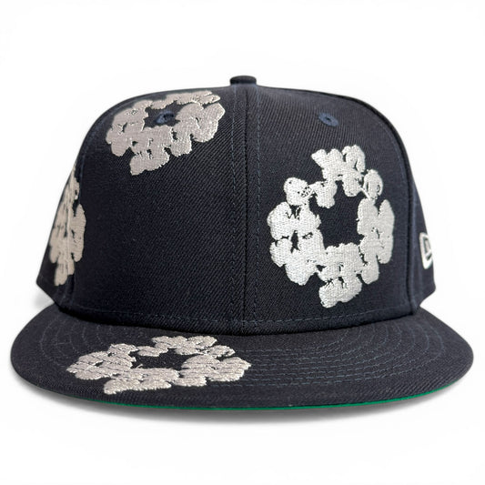DENIM TEARS X New Era Cotton Wreath 59/50 Navy