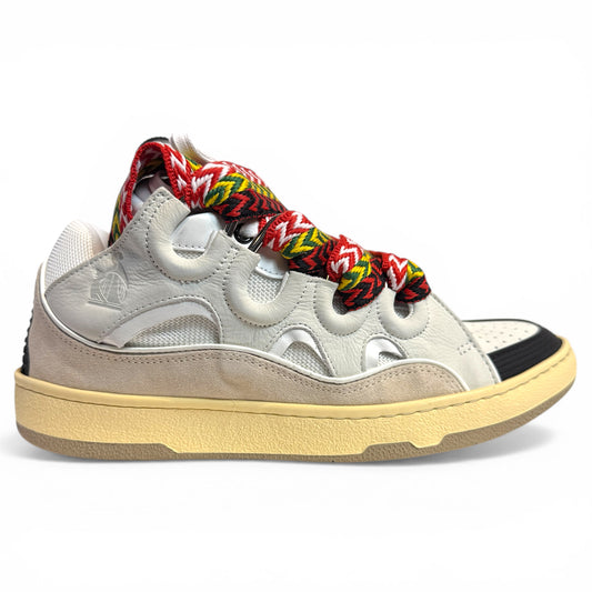 LEATHER CURB SNEAKERS