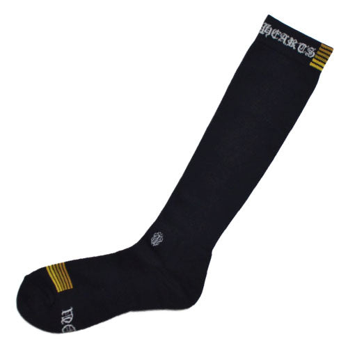 Logo Long Socks - Black / Yellow