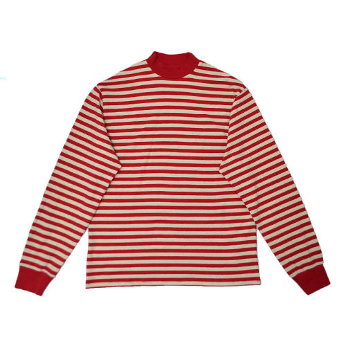 FOG - FEAR OF GOD Striped L/S Mock Neck T-Shirt