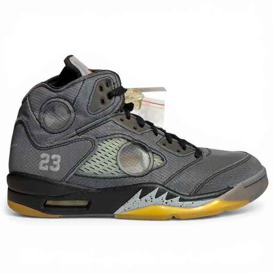 Off-White × NIKE AIR JORDAN 5 RETRO SP (CT8480 001)