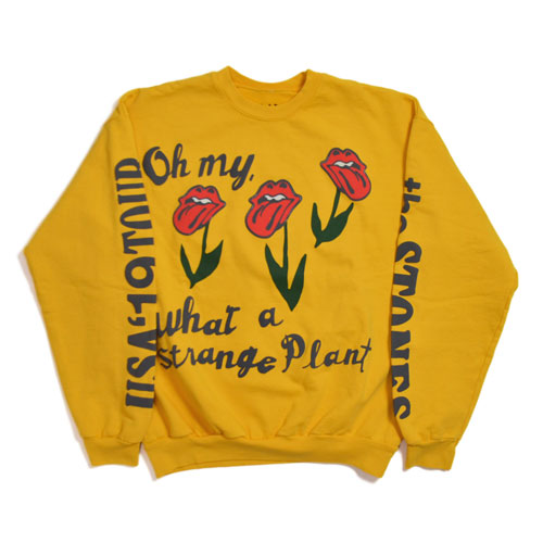 Rolling Stones No Filter Tour Sweatshirt Gold