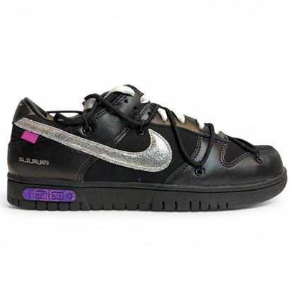 Off-White × NIKE DUNK LOW (DM1602 001) "1 OF 50 / Lot. 50"