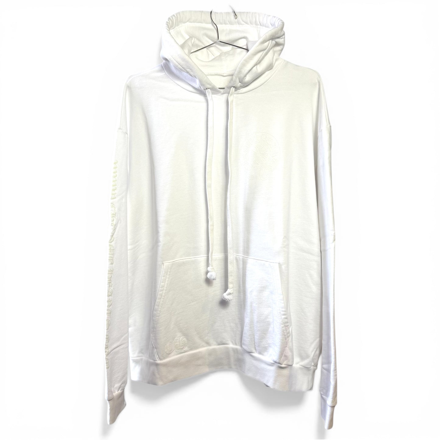 Exclusive White Glow Pullover Hoodie