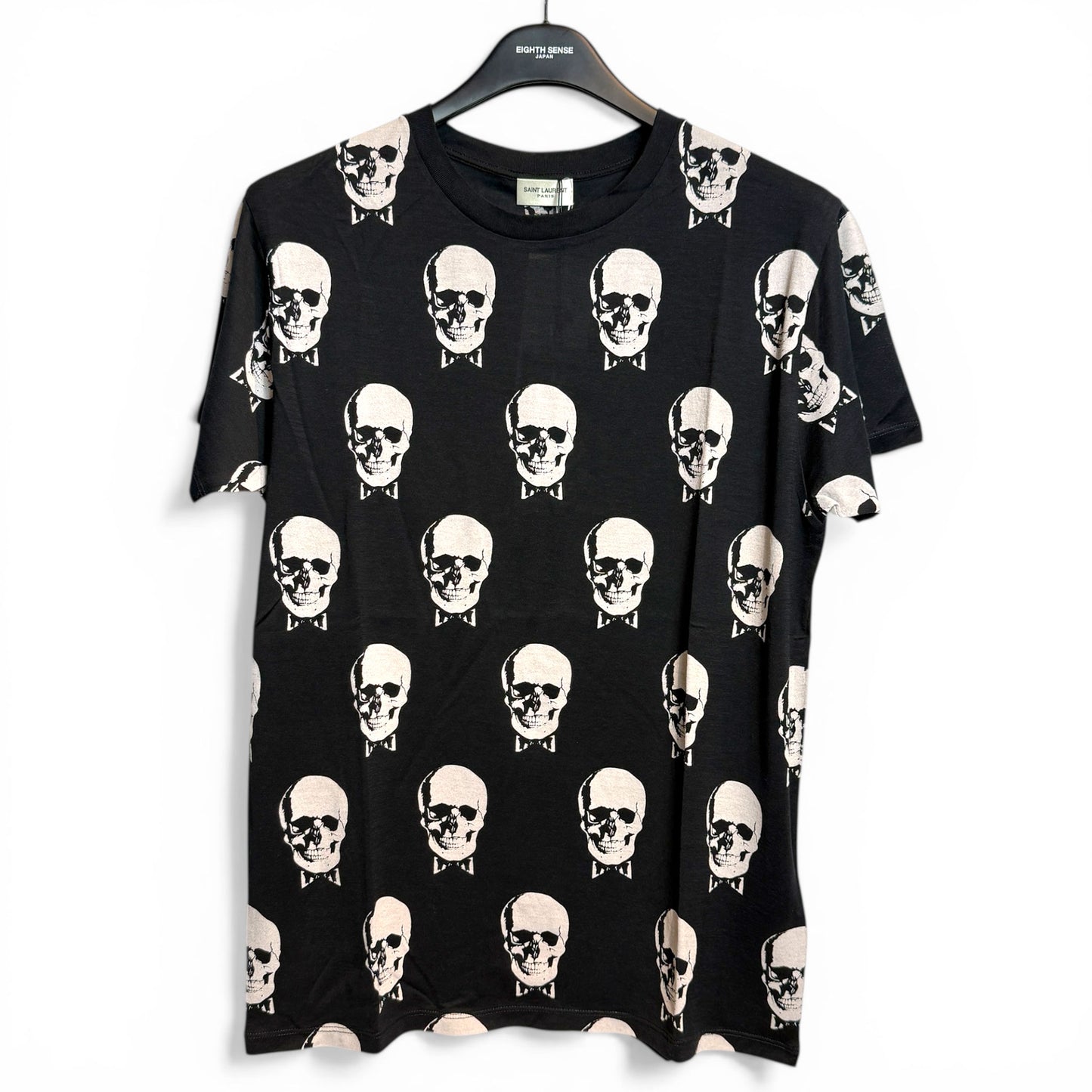 BLACK AND WHITE SKULL T-SHIRT "2015FW" by Hedi Slimane