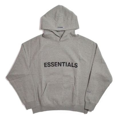 ESSENTIALS 3D Silicon Applique Oatmeal Hoodie