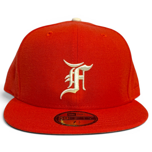 ESSENTIALS × New Era 59FIFTY Fitted Hat - ORANGE