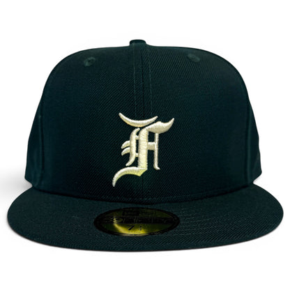 ESSENTIALS × New Era 59FIFTY Fitted Hat - DARK GREEN