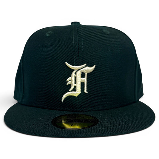 ESSENTIALS × New Era 59FIFTY Fitted Hat - DARK GREEN