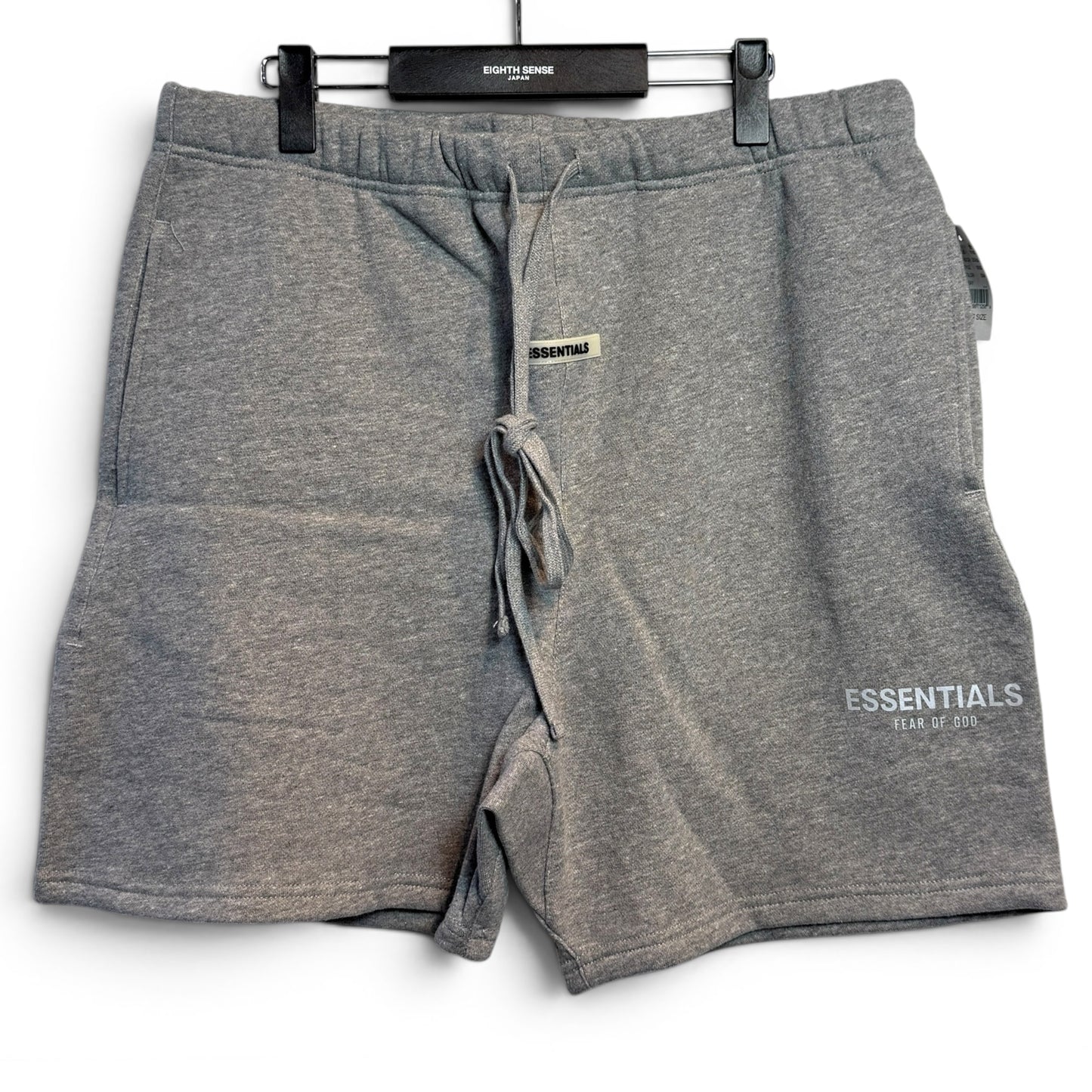 ESSENTIALS SWEAT SHORTS - GREY