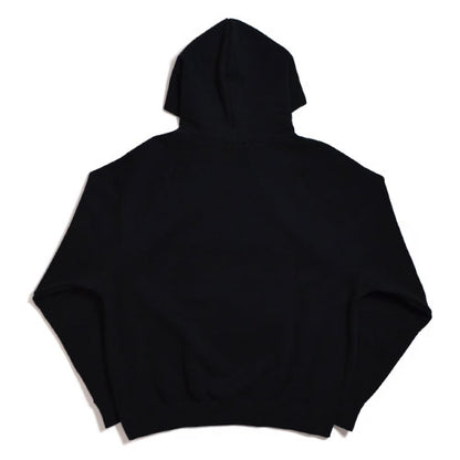 ESSENTIALS 3D Silicon Applique Black Hoodie
