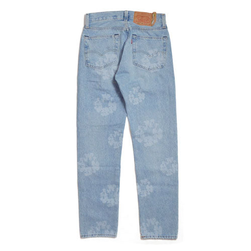 DENIM TEARS X LEVI'S VINTAGE INDIGO MONO WREATH JEAN
