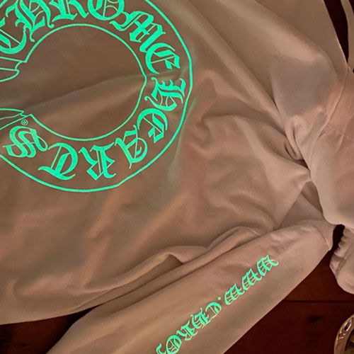 Exclusive White Glow Pullover Hoodie