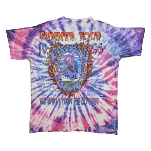 GRATEFUL DEAD SUMMER TOUR 1995 TIE DYE