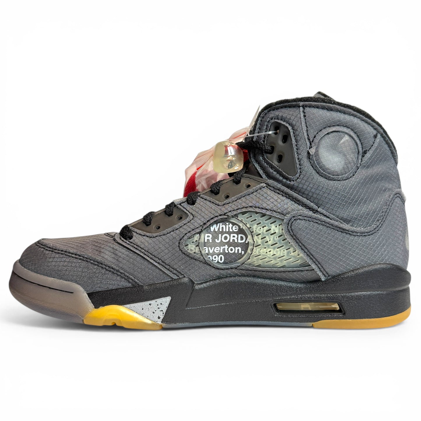Off-White × NIKE AIR JORDAN 5 RETRO SP (CT8480 001)