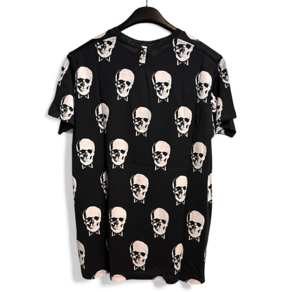 BLACK AND WHITE SKULL T-SHIRT "2015FW" by Hedi Slimane