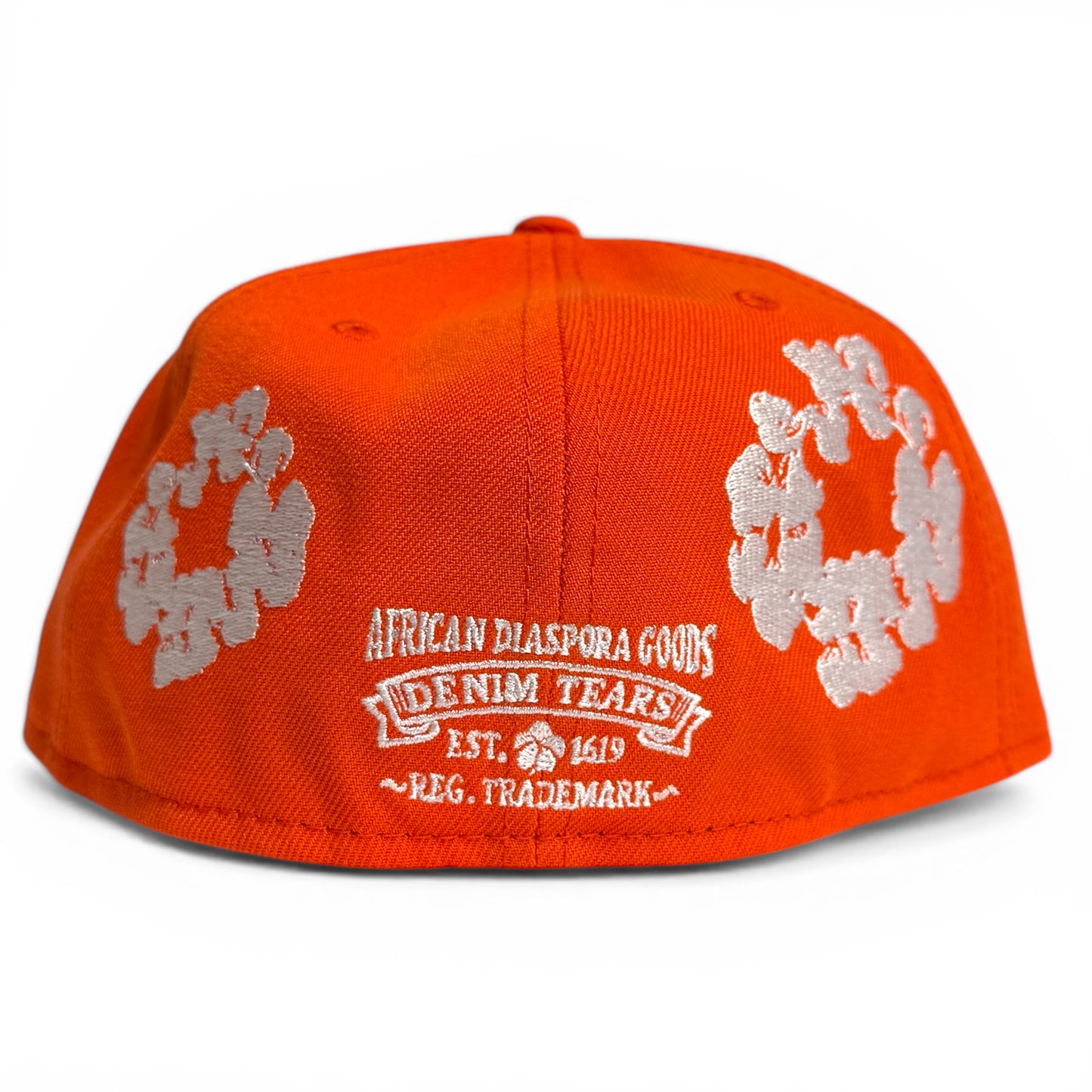 DENIM TEARS X New Era Cotton Wreath 59/50 Orange