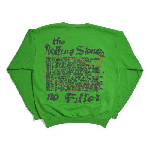 Rolling Stones No Filter Tour Sweatshirt Green