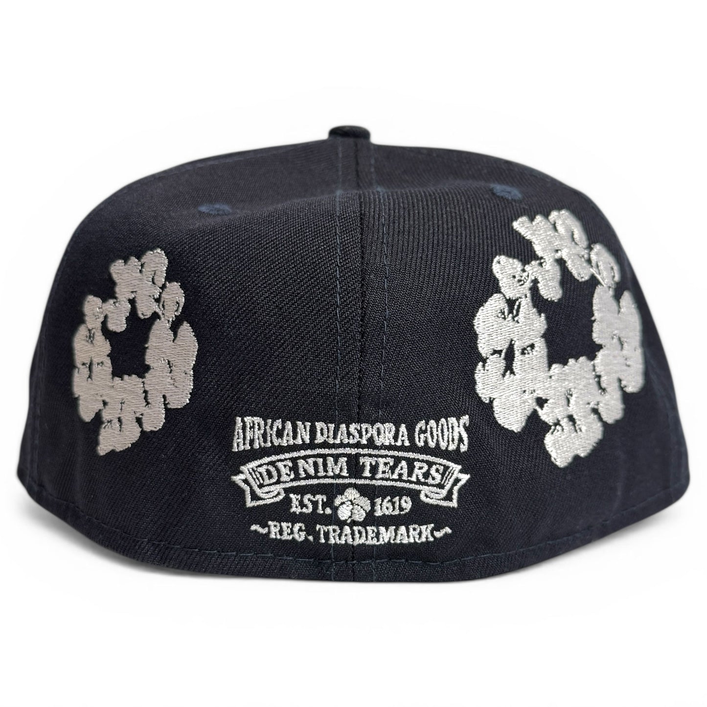 DENIM TEARS X New Era Cotton Wreath 59/50 Navy