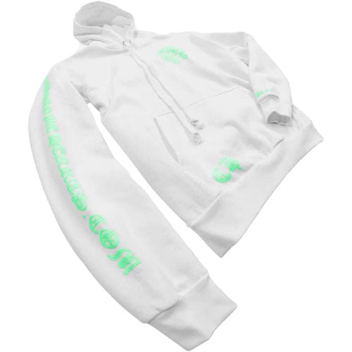 Exclusive White Glow Pullover Hoodie