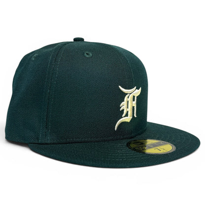 ESSENTIALS × New Era 59FIFTY Fitted Hat - DARK GREEN