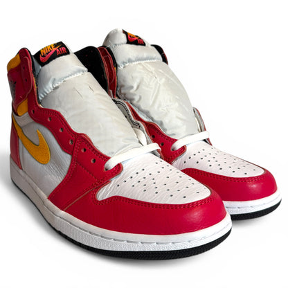 NIKE AIR JORDAN 1 RETRO HIGH OG (555088 603) "LIGHT FUSION RED"