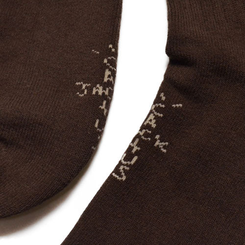 REVERSE JACK SOCKS BROWN "CACTUS JACK"