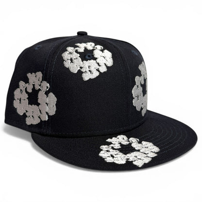 DENIM TEARS X New Era Cotton Wreath 59/50 Navy