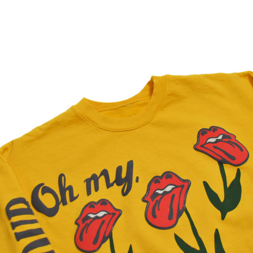 Rolling Stones No Filter Tour Sweatshirt Gold