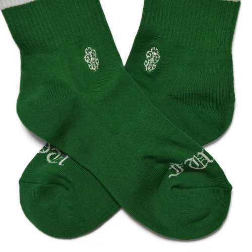 Classic Stripe Socks - Green / Yellow