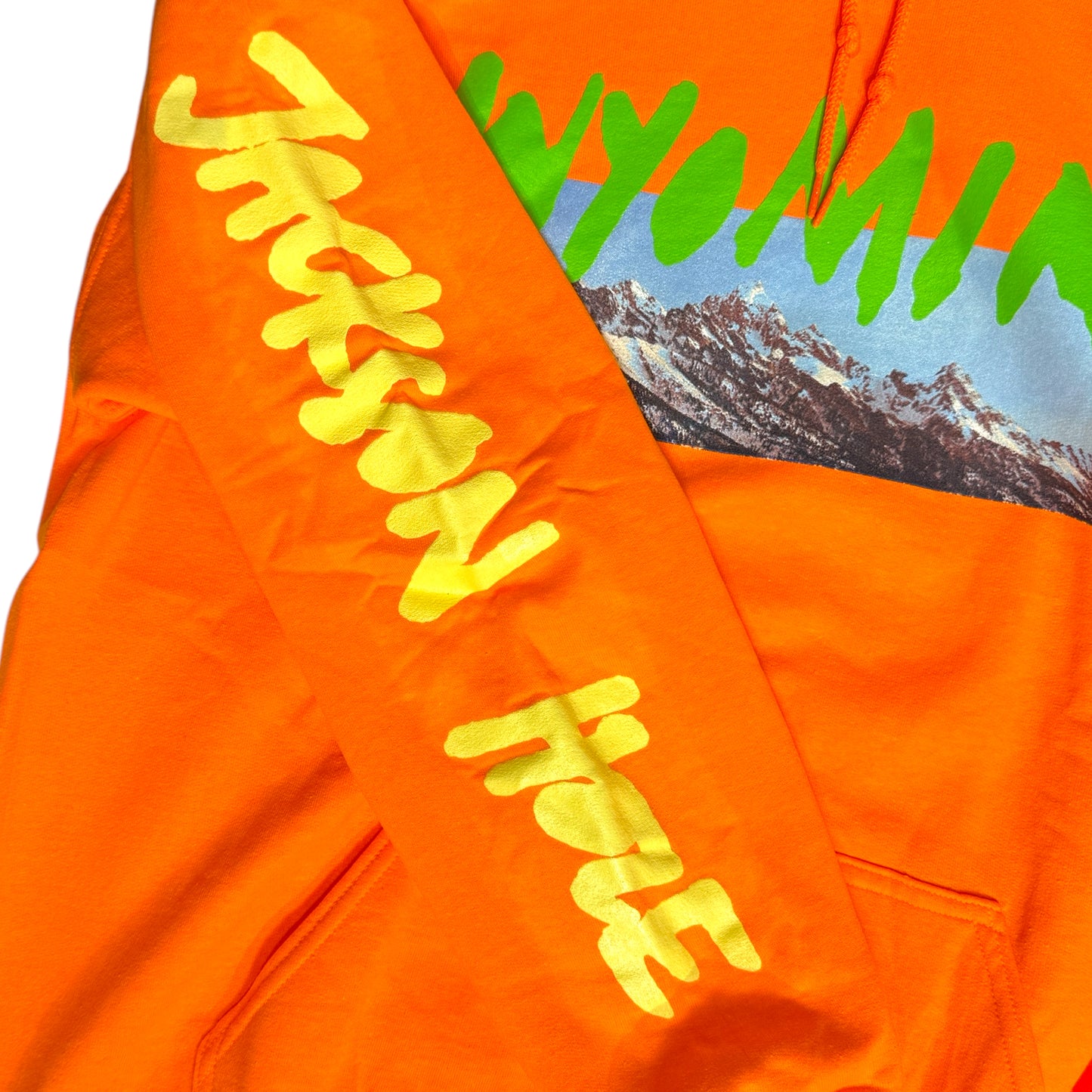 KANYE WEST WYOMING HOODIE - ORANGE