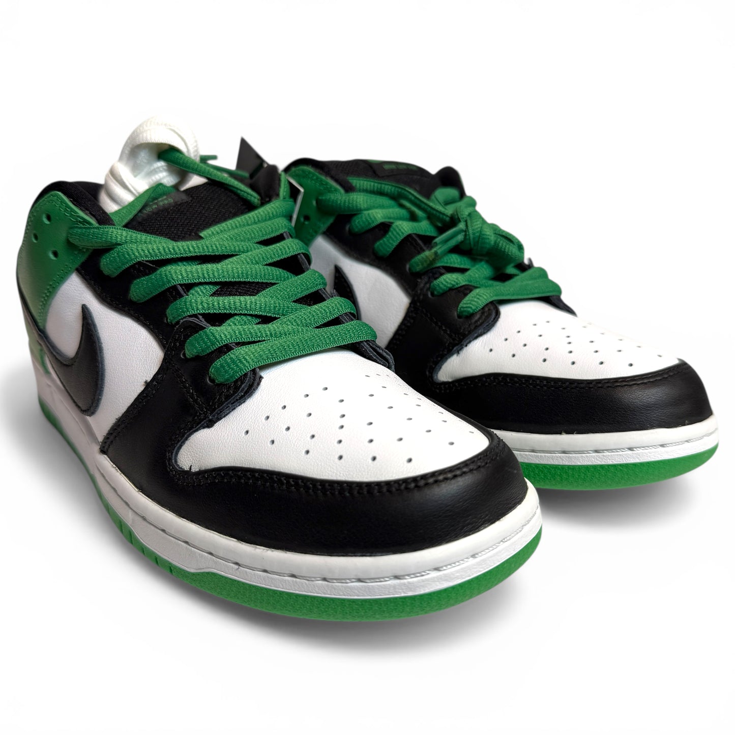 NIKE SB DUNK LOW PRO (BQ6817 302) "BLACK AND CLASSIC GREEN"