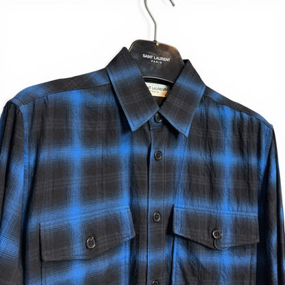 HARRY STYLES OVERSIZED FLANNEL SHIRT "2016FW" by Hedi Slimane