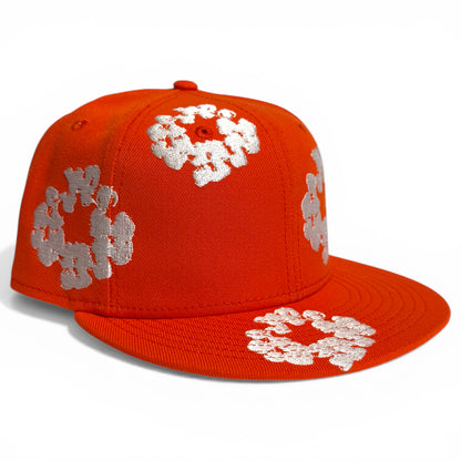 DENIM TEARS X New Era Cotton Wreath 59/50 Orange