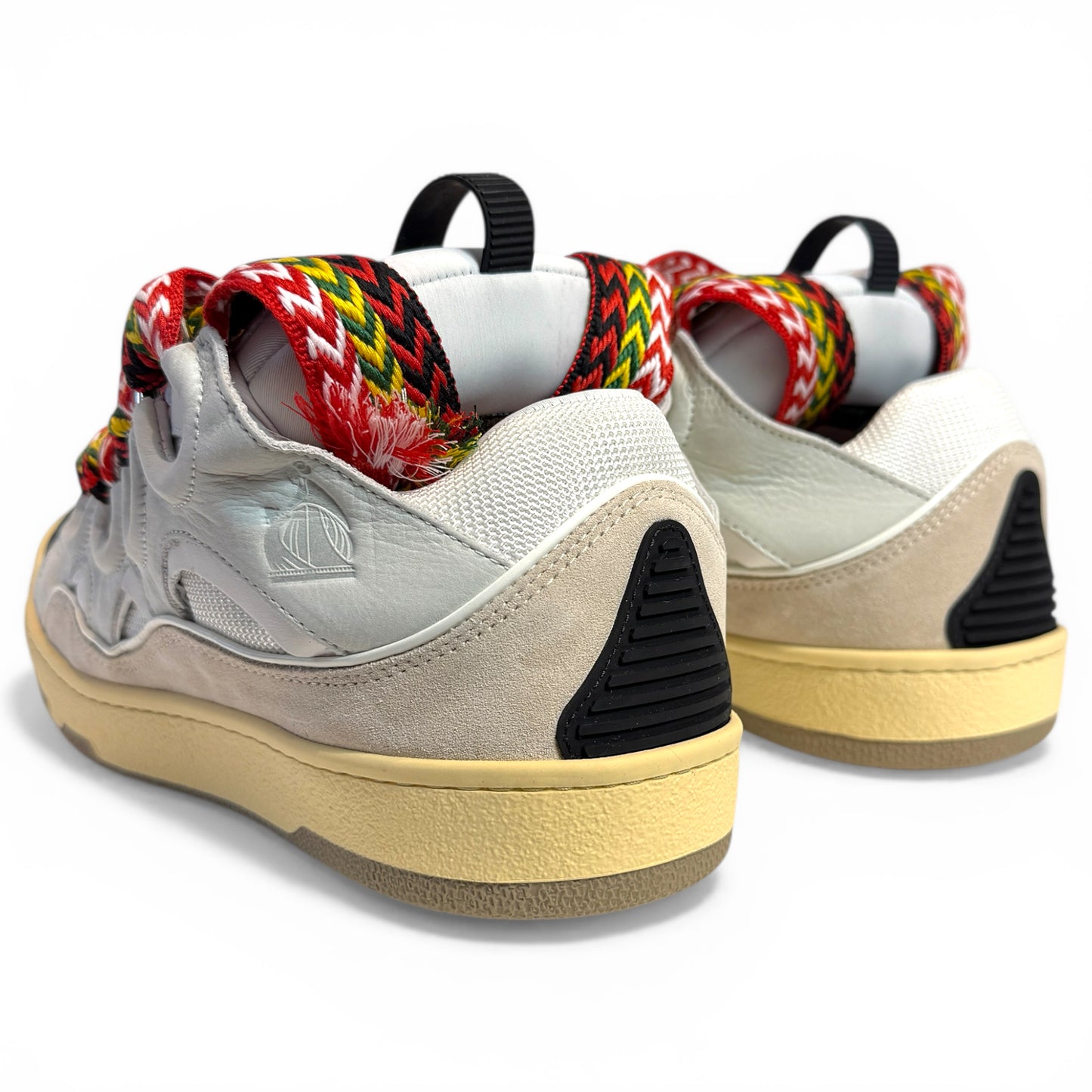 LEATHER CURB SNEAKERS
