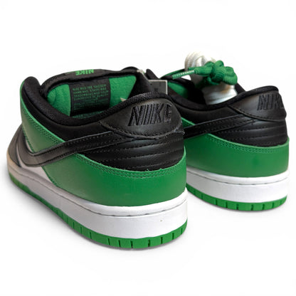 NIKE SB DUNK LOW PRO (BQ6817 302) "BLACK AND CLASSIC GREEN"