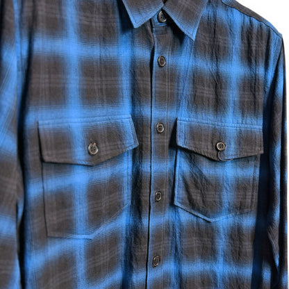 HARRY STYLES OVERSIZED FLANNEL SHIRT "2016FW" by Hedi Slimane