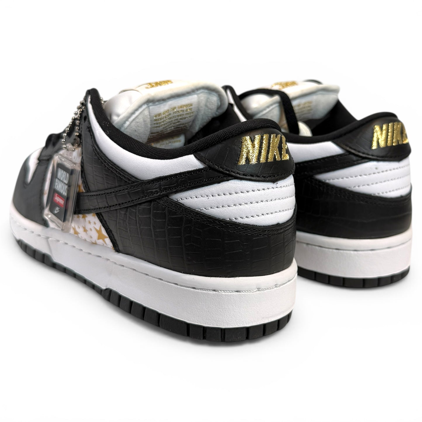SUPREME × NIKE SB DUNK LOW OG QS (DH3228 102) "GOLD STARS"