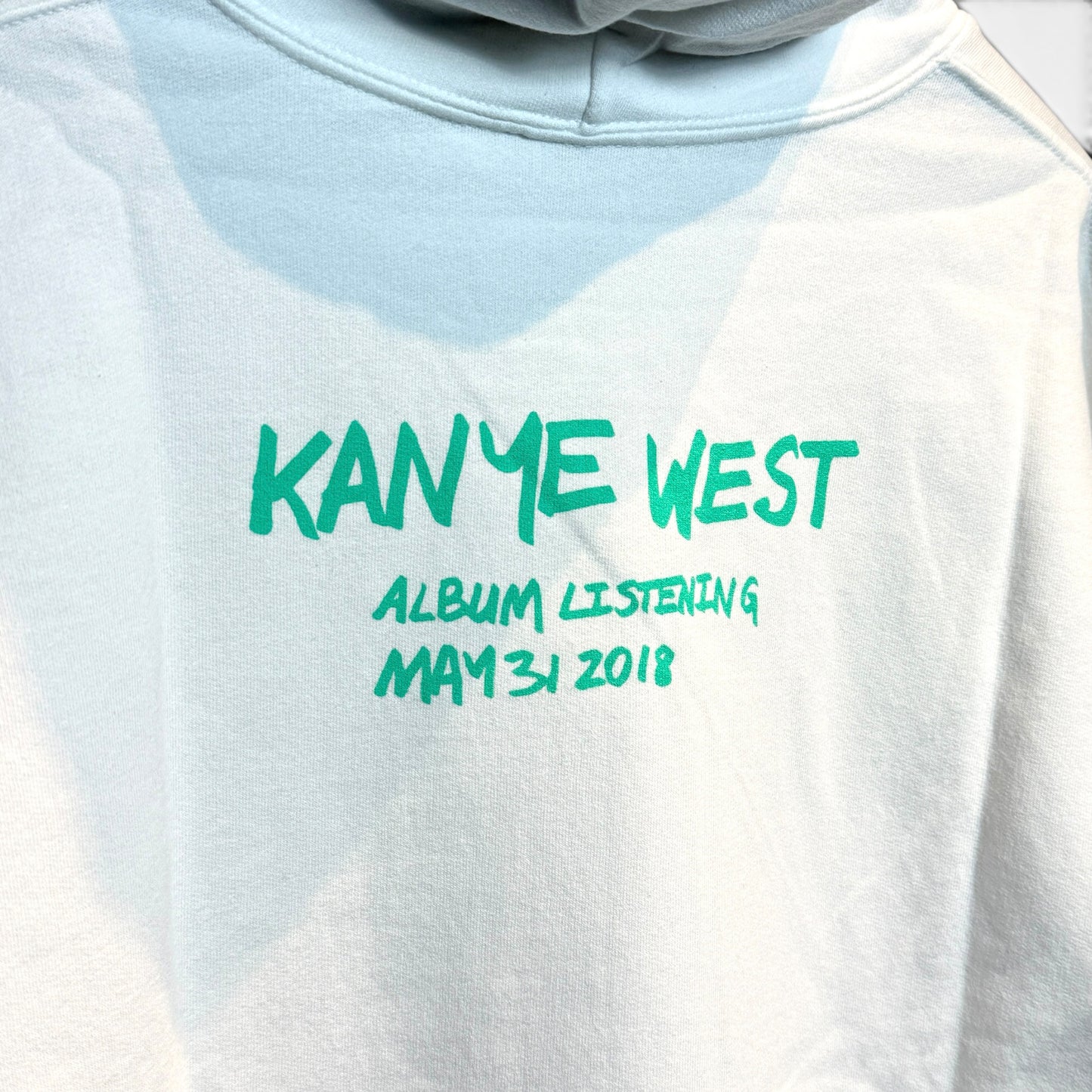 KANYE WEST WYOMING HOODIE - WHITE