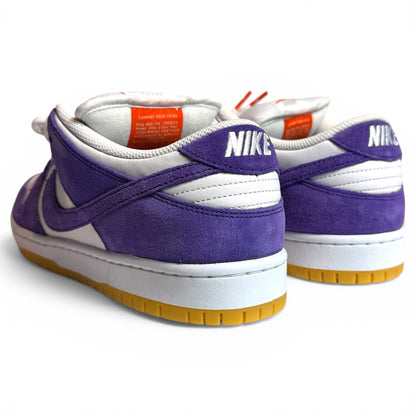 NIKE SB DUNK LOW PRO ISO (DV5464 500)ORANGE LABEL "COURT PURPLE GUM"