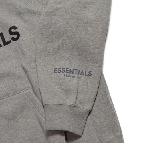 ESSENTIALS 3D Silicon Applique Oatmeal Hoodie