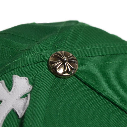 CH GREEN HAT LEATHER CROSS PATCH