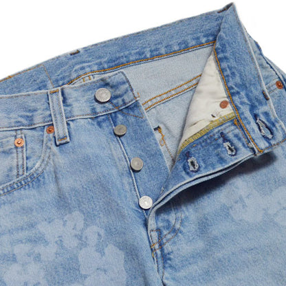 DENIM TEARS X LEVI'S VINTAGE INDIGO MONO WREATH JEAN