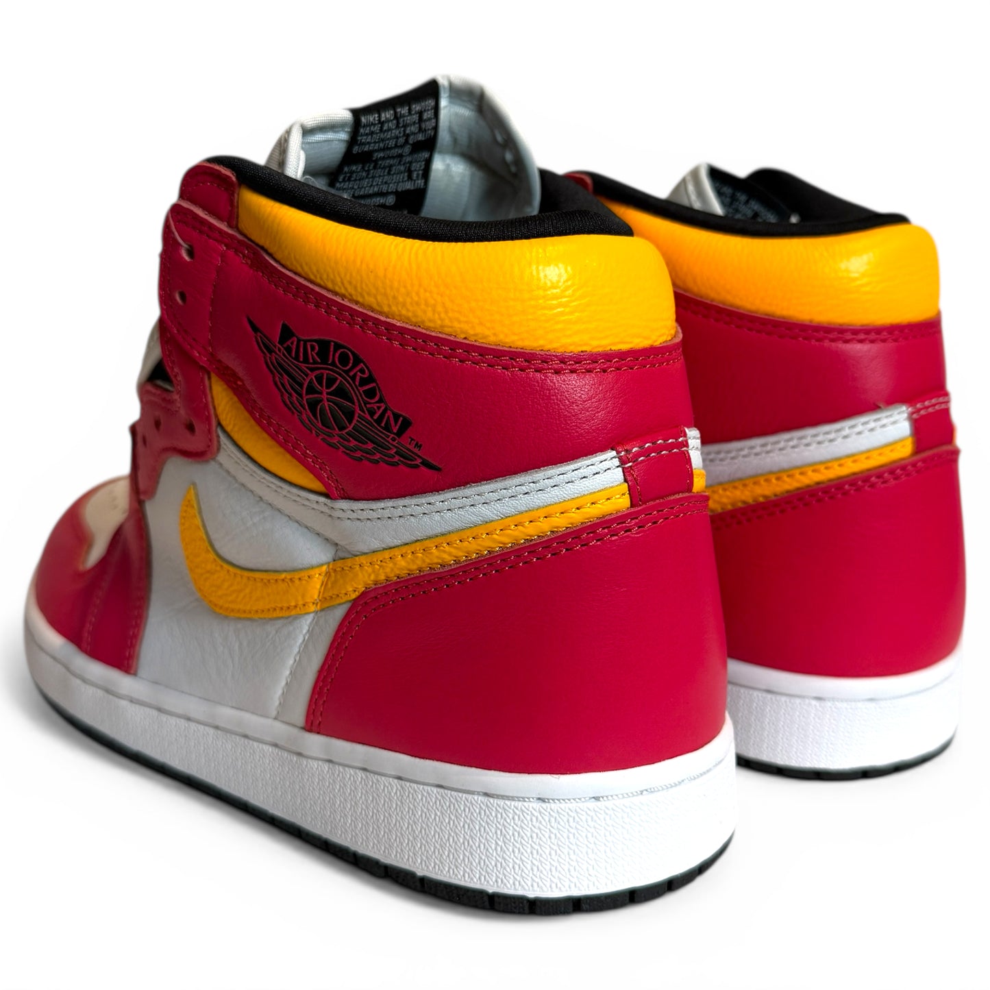 NIKE AIR JORDAN 1 RETRO HIGH OG (555088 603) "LIGHT FUSION RED"