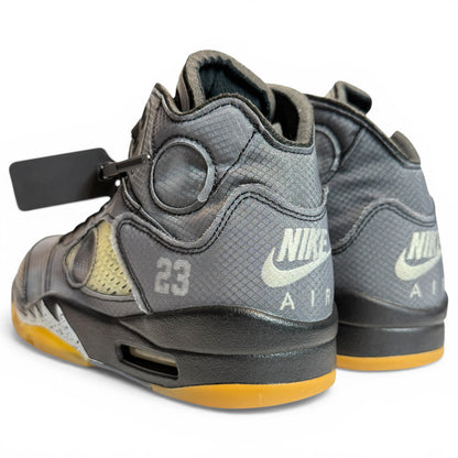Off-White × NIKE AIR JORDAN 5 RETRO SP (CT8480 001)