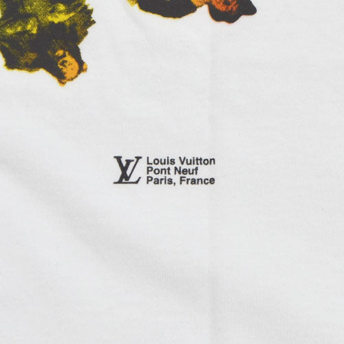 LV SPIRAL BACK PRINTED T-SHIRT