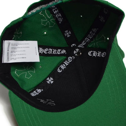 CH GREEN HAT LEATHER CROSS PATCH